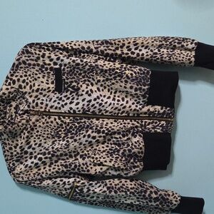 Members Only Leopard Print Jacket